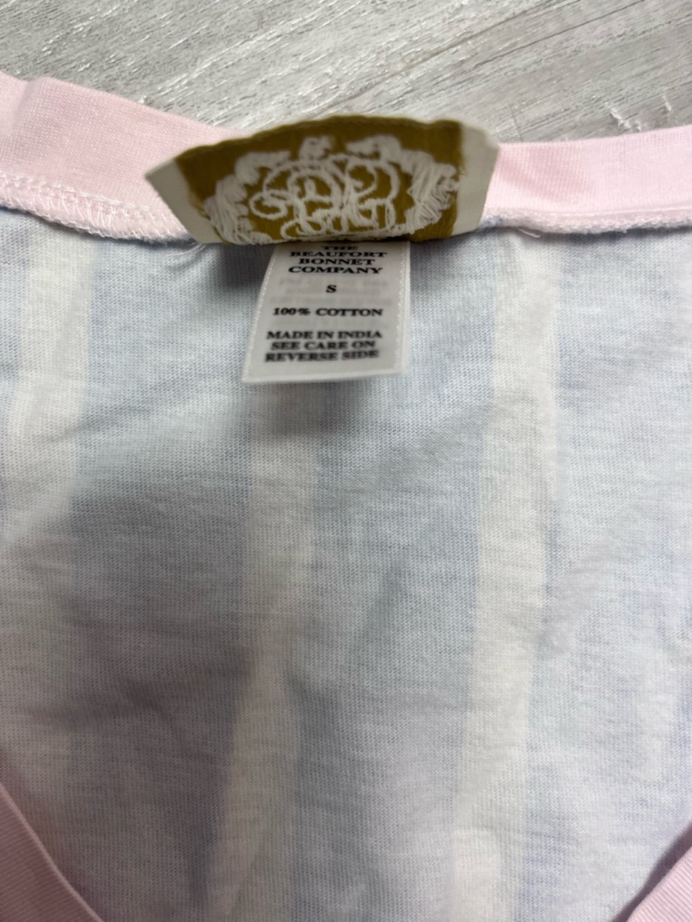TBBC Women’s Colada Cover Up Sea Wall Stripe NWT S - Picture 5 of 5